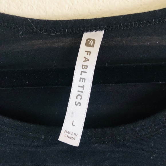 FABLETICS Scoop Tee II Long Sleeve Athletic Top - Picture 4 of 8